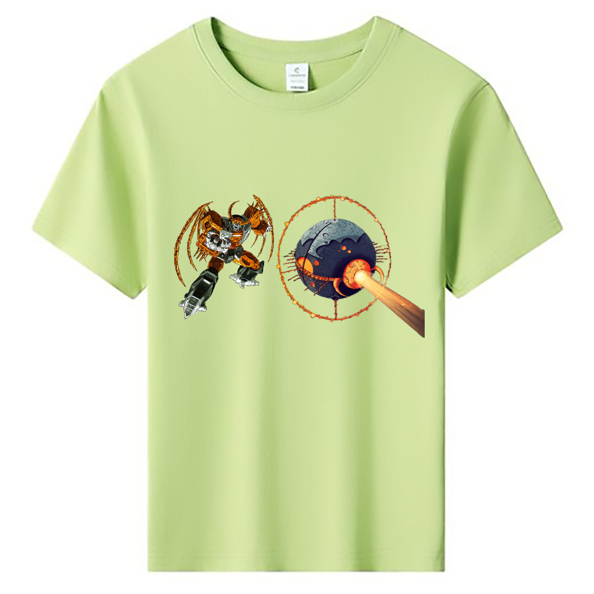 （画像用）  綿100％キッズTシャツ（フロントプリント）